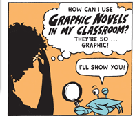 Graphic novel history for reluctant readers