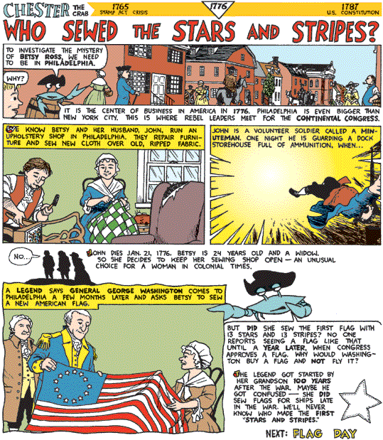 Betsy Ross flag American Revolution legend