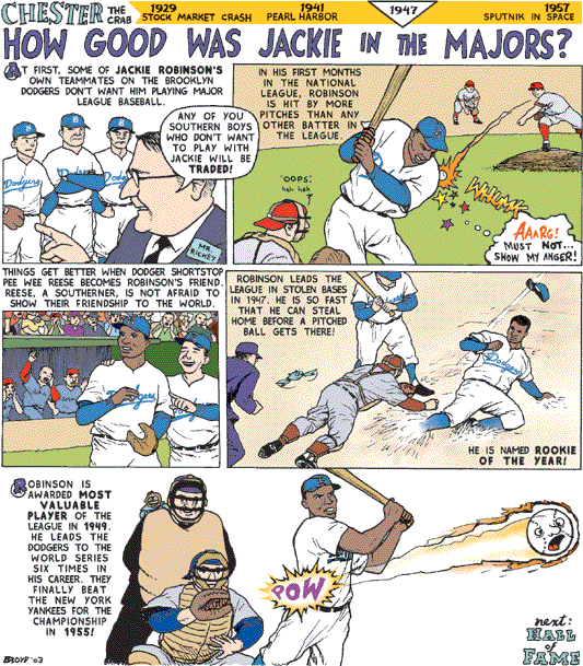 Jackie Robinson named Most Valuable Player Jackie Robinson named Most Valuable Player