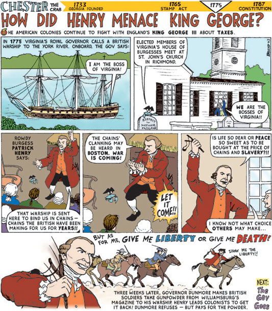 Patrick Henry and King George III